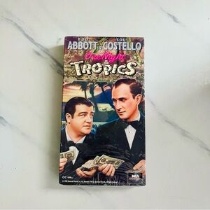 One Night in the Tropics VHS